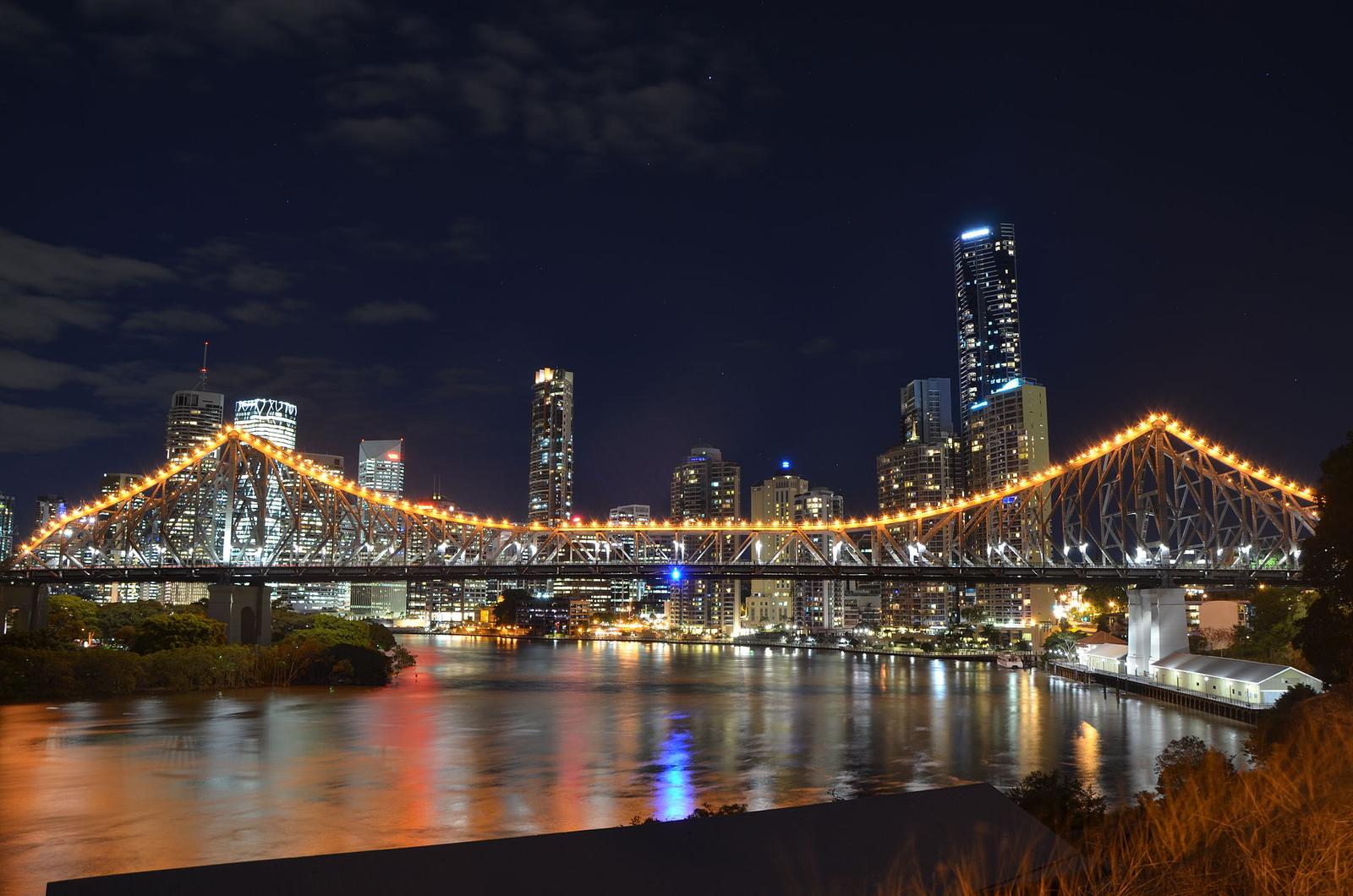 Storey Bridge and Brisbane CBD May 2013